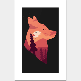 Wolf Posters and Art